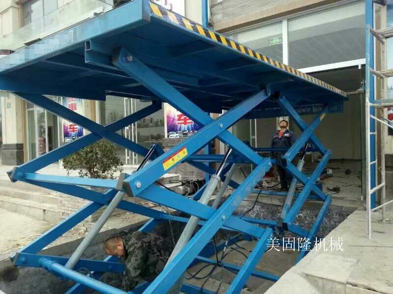 东方双跨式固定升降机厂家